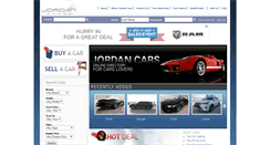 Desktop Screenshot of jordancars.net